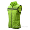 Gilet da ciclismo da corsa riflettente da uomo